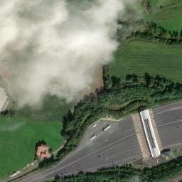 Vue satellite de Aire du péage Saint-Romain-de-Popey (2) à Saint-Romain-de-Popey