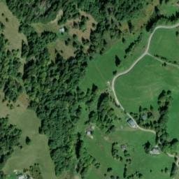 Vue satellite de Refuge du Fioux à Saint-Gervais-les-Bains