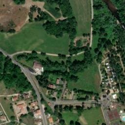 Vue satellite de Camping de Pont-Astier à Dorat
