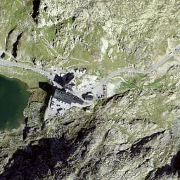 Vue satellite de Hospice du Grand-St-Bernard à Chamonix-Mont-Blanc