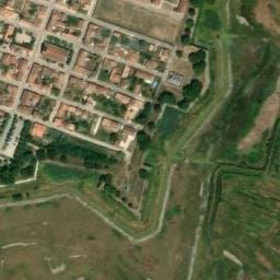 Vue satellite de Parking Place d'Armes - Brouage à Moëze