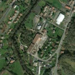 Vue satellite de Camping de mon de Pontaumur à Combrailles