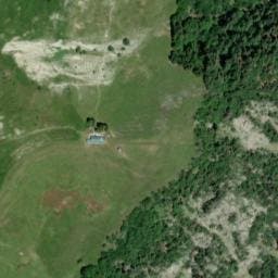 Vue satellite de Refuge de Larrieux à Alex