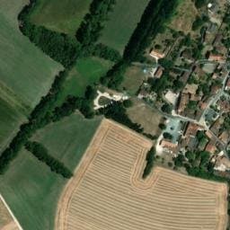 Vue satellite de Aire Camping-car Villognon La Fontaine à Villognon