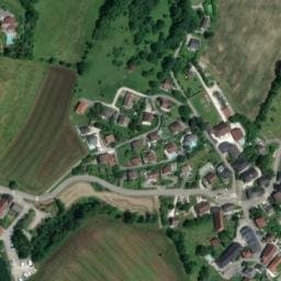 Vue satellite de Camping de Vidôme à Quintal