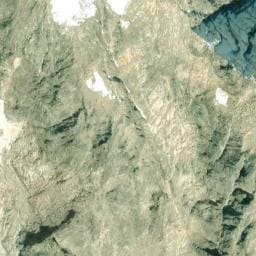 Vue satellite de Bivouac Mario Jachia à Chamonix-Mont-Blanc