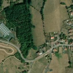 Vue satellite de Aire de camping-car à Champoly (3) à Champoly