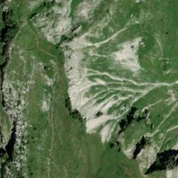 Vue satellite de Chalet ruiné de Talamarche à Alex