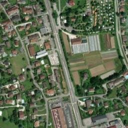 Vue satellite de Camping au Coeur du Lac à Sevrier