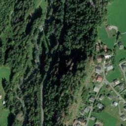 Vue satellite de Fontaine de la Villette à Saint-Gervais-les-Bains