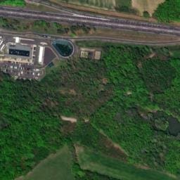 Vue satellite de Aire de camping-car à Crevant-Laveine à Crevant-Laveine
