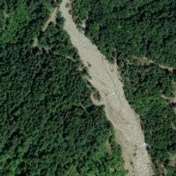 Vue satellite de Cabane de l'Isba à Les Clefs