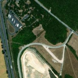 Vue satellite de Aire de Maine-de-Boixe à Maine-de-Boixe