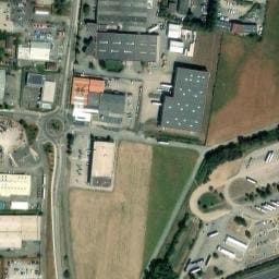 Vue satellite de Aire de camping-car à Dagneux à Dagneux