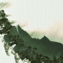 Vue satellite de Bivouac Alberico Borgna à Les Houches