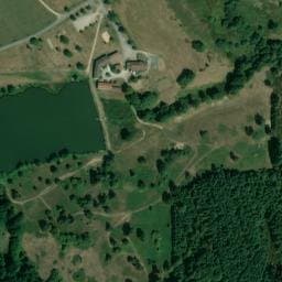 Vue satellite de Aire camping-car La Plagnette à Champoly