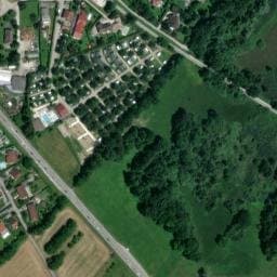 Vue satellite de Camping de L'Aloua à Sevrier