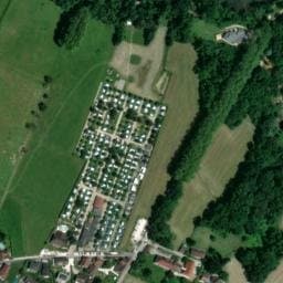 Vue satellite de Camping Le Solitaire du Lac à Saint-Jorioz