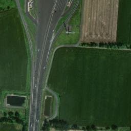 Vue satellite de Aire du péage de Gerzat à Malintrat