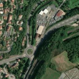 Vue satellite de Aire de repos à Éveux à Éveux