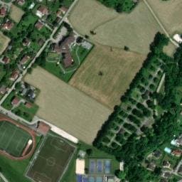 Vue satellite de Camping GCU de Saint-Jorioz à Duingt