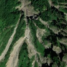 Vue satellite de Abri des Varos à Les Clefs