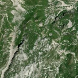 Vue satellite de Refuge de Rosairy à Les Clefs