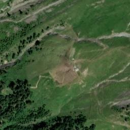 Vue satellite de Abri de Tardevant à Manigod