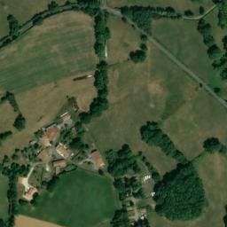 Vue satellite de Le Paradis à Cherves-Châtelars