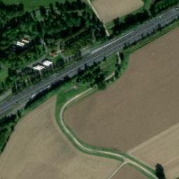 Vue satellite de Aire des Pacages à Beauregard-l'Évêque