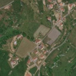 Vue satellite de Aire de camping-car à Bussières à Bussières