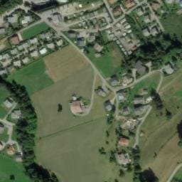 Vue satellite de Les Prés d'Arly à Praz-sur-Arly