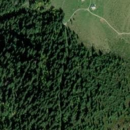 Vue satellite de Refuge à Saint-Gervais-les-Bains à Saint-Gervais-les-Bains