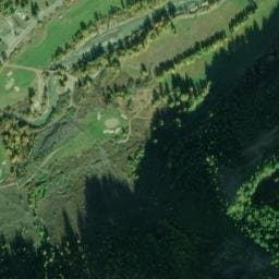 Vue satellite de Fontaine sous Tronchey à Chamonix-Mont-Blanc