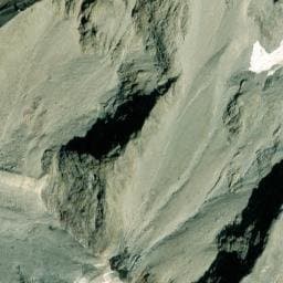 Vue satellite de Refuge de Plan Glacier à Saint-Gervais-les-Bains