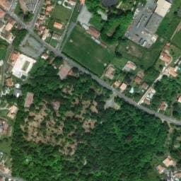 Vue satellite de Aire de camping-car à Sainte-Radegonde à Sainte-Radegonde