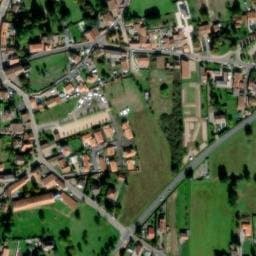 Vue satellite de aire camping cars lezoux à Seychalles