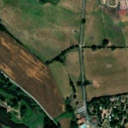 Vue satellite de Camping de la Route Bleue à Mizérieux