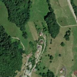 Vue satellite de Fontaine du col du Marais à Serraval