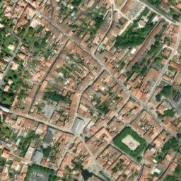 Vue satellite de Parking Place de La Poste à Marennes-Hiers-Brouage
