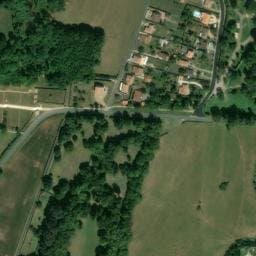 Vue satellite de Les Charmilles à Les Pins