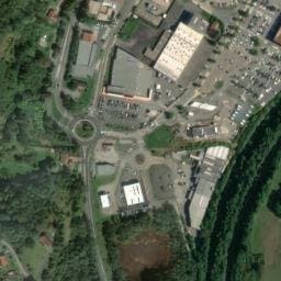 Vue satellite de Aire de camping-car à Éveux à Éveux