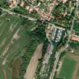 Vue satellite de Parking port de plaisance à Bourcefranc-le-Chapus
