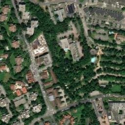 Vue satellite de CityKamp - Camping de Lyon à Dardilly