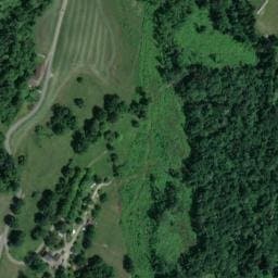 Vue satellite de Camping Le Crêtoux à Saint-Eustache
