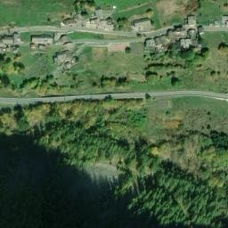 Vue satellite de Fontaine des Mottes à Chamonix-Mont-Blanc