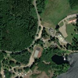 Vue satellite de Camping Bois et Nature à Royère-de-Vassivière