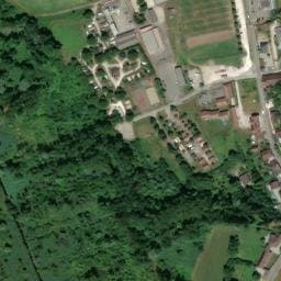 Vue satellite de Camping les Peupliers du Lac à Conjux