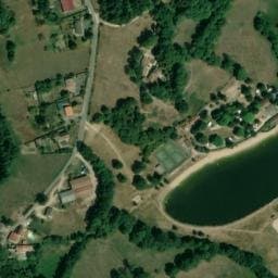 Vue satellite de Camping de la Roche à Vollore-Montagne