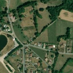 Vue satellite de Aire de camping-car de Noirétable à Vollore-Montagne